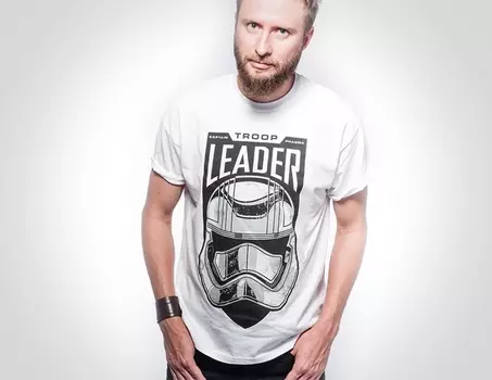 Мужская футболка Star Wars Troop Leader (Размер L)