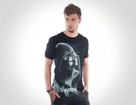 Мужская футболка Star Wars Vader DTG (Размер S)