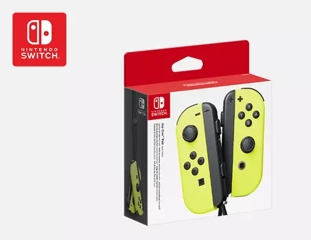 Набор - 2 контроллера Joy-Con (неоновые желтые)