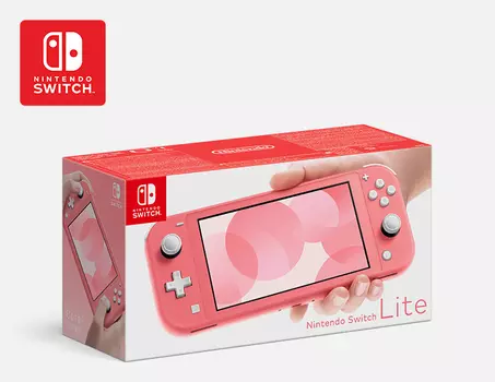 Nintendo Switch Lite (кораллово-розовый)