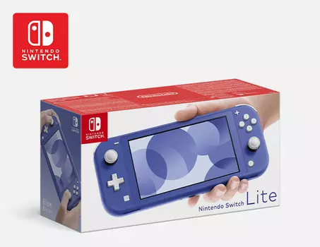 Nintendo Switch Lite (синий)