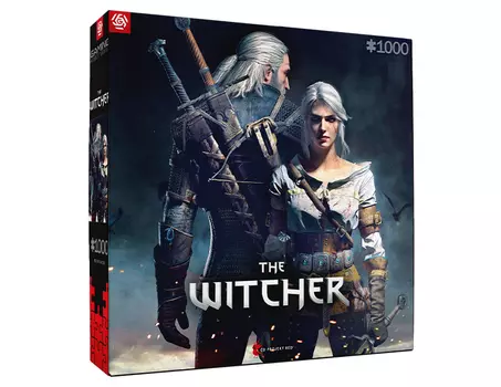 Пазл The Witcher Geralt & Ciri - 1000 элементов (Gaming серия)