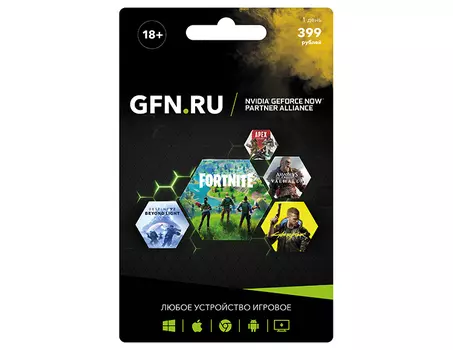 Подписка GFN.RU Премиум (1 день) (PC)