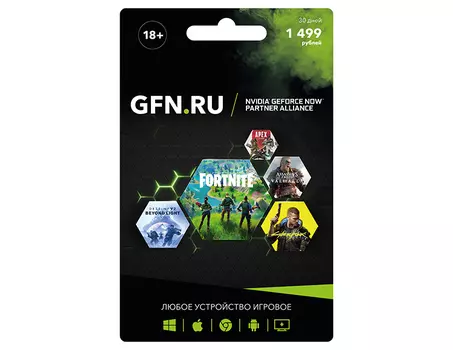 Подписка GFN.RU Премиум (30 дней) (PC)