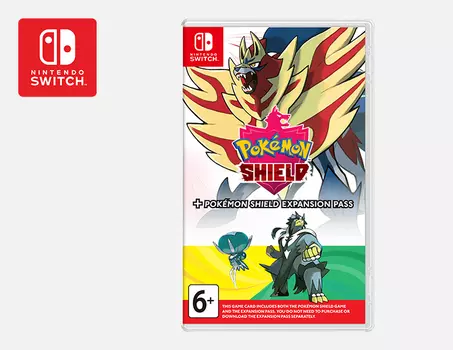 Pokemon Shield + Expansion Pass (Nintendo Switch)