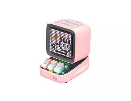 Портативная колонка Divoom Ditoo Pro (розовый)