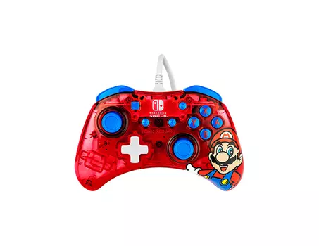 Проводной контроллер Rock Candy Mario (Nintendo Switch)