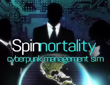 Spinnortality | cyberpunk management sim (PC)