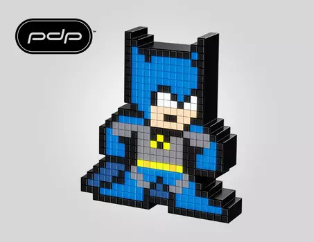 Светящаяся фигурка Pixel Pals: DC: Batman