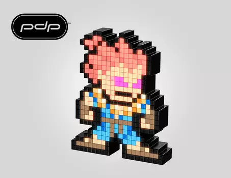 Светящаяся фигурка Pixel Pals: Street Fighter : Akuma