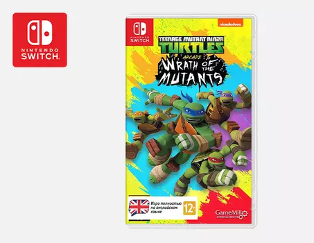 Teenage Mutant Ninja Turtles: Wrath of the Mutants Стандартное издание (Nintendo Switch)