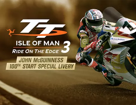TT Isle Of Man 3 - John McGuinness 100th Start Livery (PC)