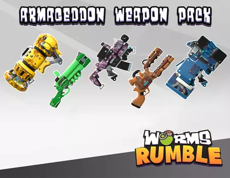 Worms Rumble - Armageddon Weapon Skin Pack (PC)