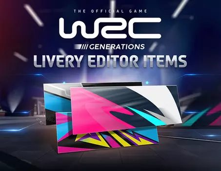 WRC Generations - Livery editor extra items (PC)