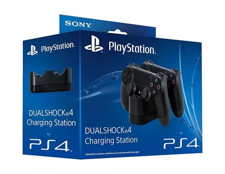 Зарядная станция для PlayStation 4 Dualshock на два геймпада