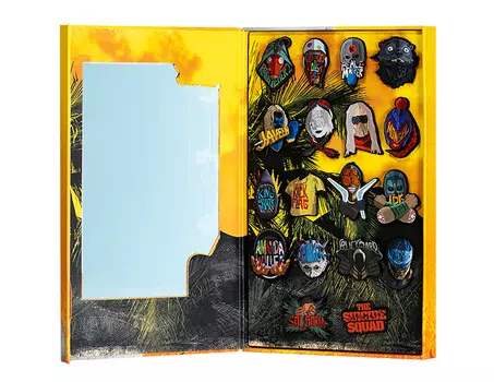 Значок Pin Kings Отряд Самоубийц - набор из 18 шт.