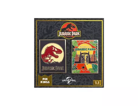 Значок Pin Kings Парк юрского периода 1.1 (набор из 2 шт.)