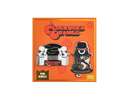 Значок Pin Kings Заводной апельсин 1.1 (набор из 2 шт.)