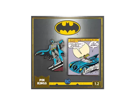 Значок Pin Kings DC Бэтмен 1.2 (набор из 2 шт.)