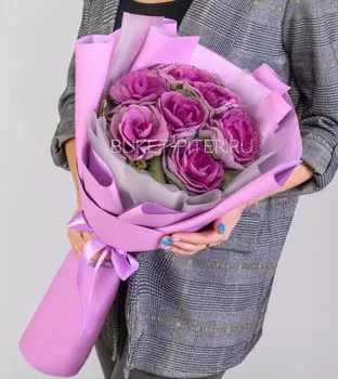 Букет Брассик в Матовой Упаковке