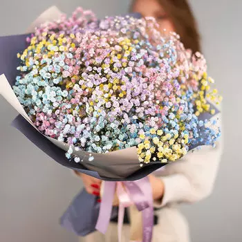 Букет Гипсофил в Матовой упаковке