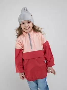Анорак на сетчатой подкладке "Клубника"
