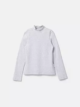 Бадлон с волнистым воротом "Серый" 7+