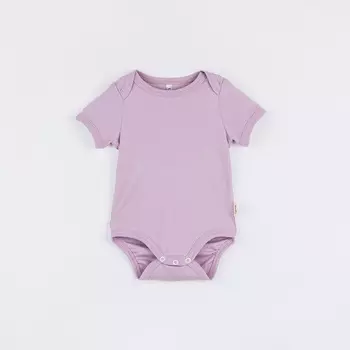 Боди с коротким рукавом "Вереск" 0+