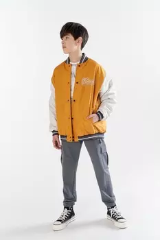 Бомбер с утеплителем "ГОРЧИЦА" подростковый