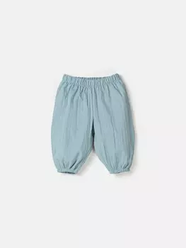 Брюки хлопковые "Эвкалипт" 0+