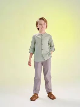 Брюки хлопковые "Какао"