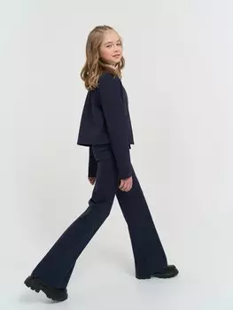 Брюки клёш "Синие" для девочки 7+