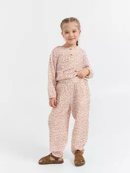 Брюки муслиновые "Ягодки"