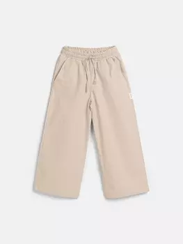 Брюки палаццо хлопковые "Песок"