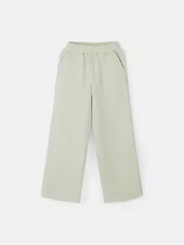 Брюки палаццо облегченные "Шалфей" 7+