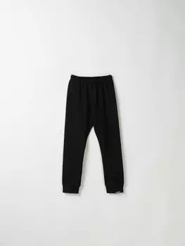 Брюки с манжетой "Уголь"