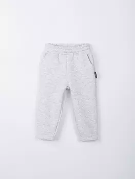 Брюки "Серый меланж" утепленные