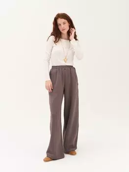 Брюки "Темный шоколад" женские утепленные