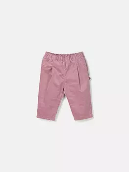 Брюки вельветовые "Пудра" 0+