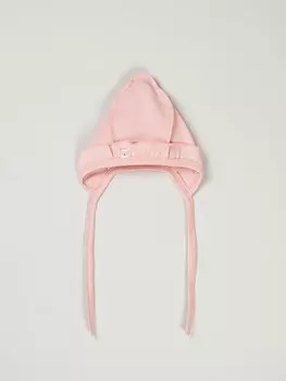 Чепчик с рюшей "Чайная роза" 0+