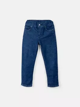 Джинсы slim fit "Темно-синие" 7+