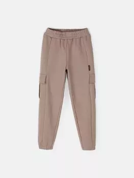 Джоггеры карго облегченные "КОКОС" подростковая