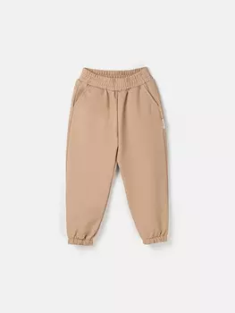 Джоггеры облегченные "Песок" с карманами