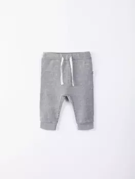 Джоггеры облегченные "Полоска Уголь" 0+