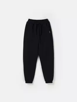 Джоггеры облегченные "Уголь" с карманами 7+