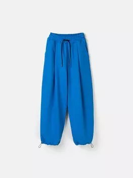 Джоггеры оверсайз облегченные "Электрик" с карманами 7+