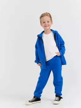 Джоггеры с карманом "Электрик" утепленные