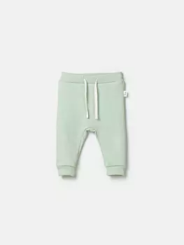 Джоггеры "Шалфей" утепленные 0+