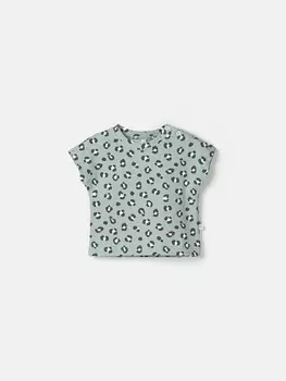 Футболка "Лесной леопард" 0+