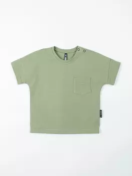 Футболка "Олива" с карманом